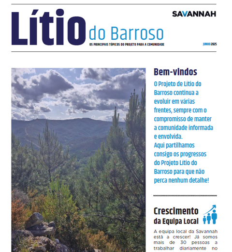 Jornal Lítio do Barroso para a Comunidade - Junho de 2025 thumbnail image